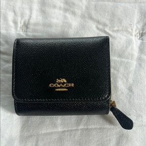 Coach Black Key & Card Holder